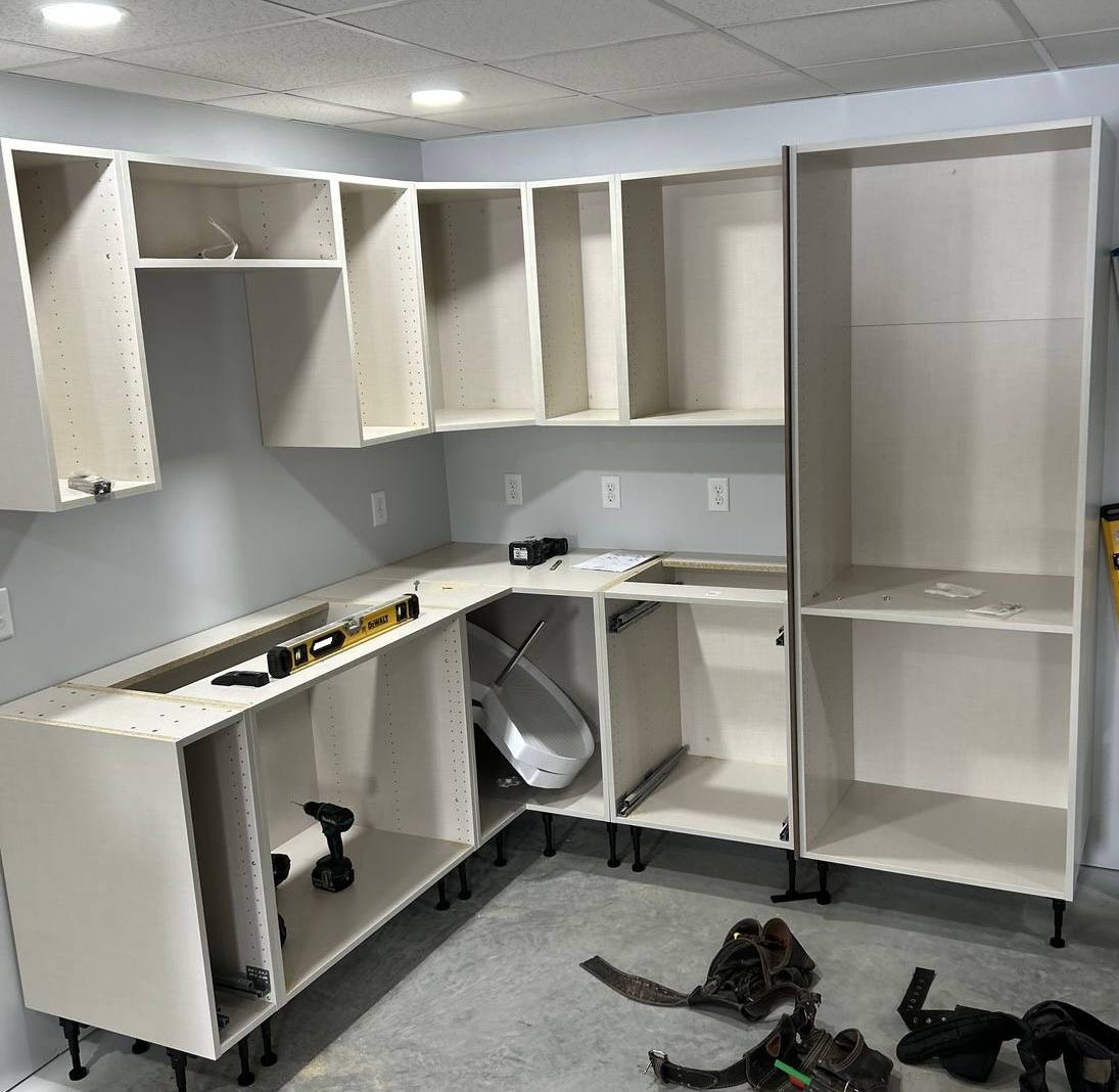 Modern kitchen cabinets