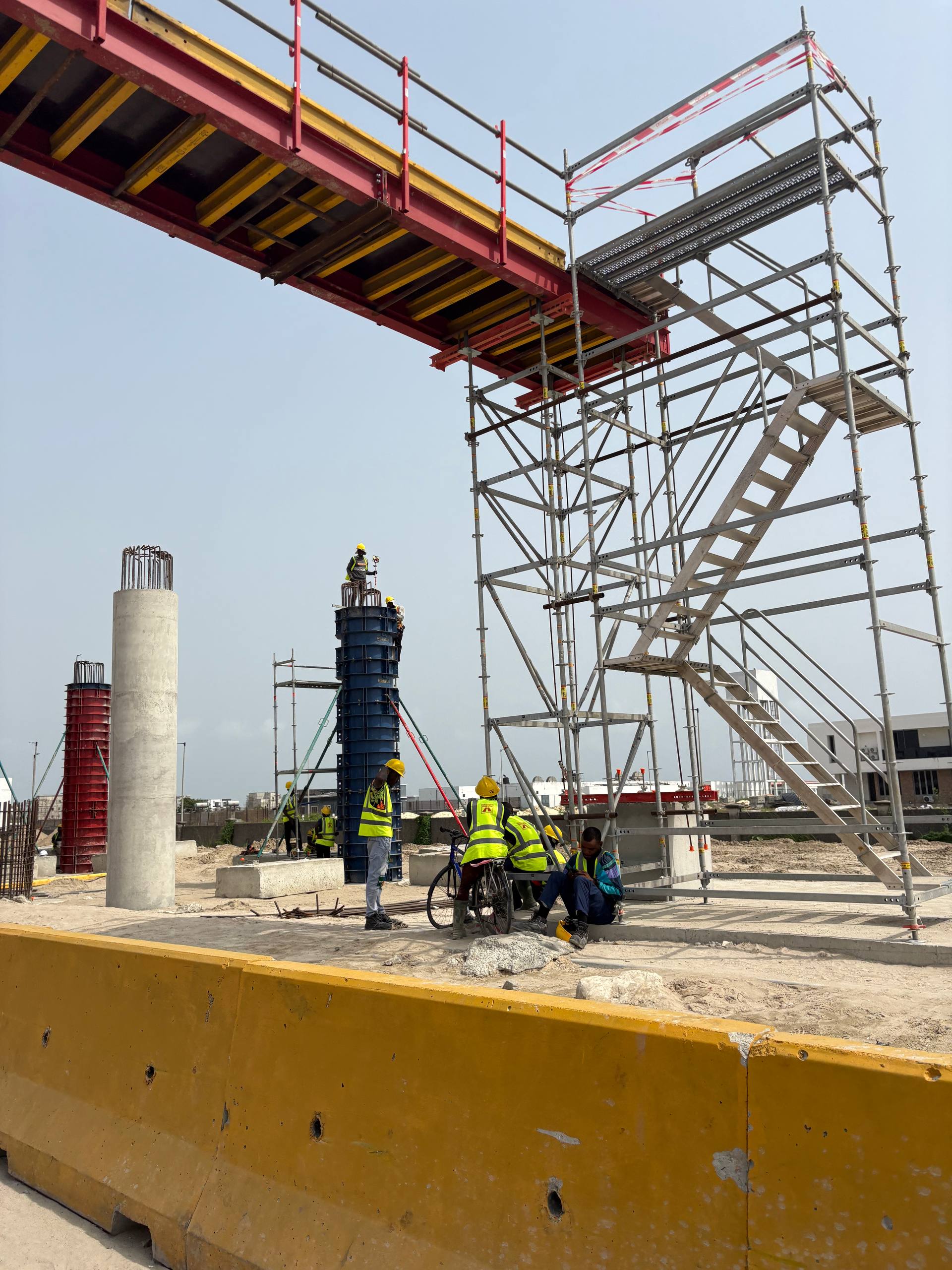 Civil infrastructure project - road construction