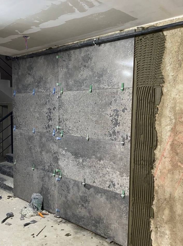 Complete floor and wall tiling for 4-bedroom duplex in Lekki